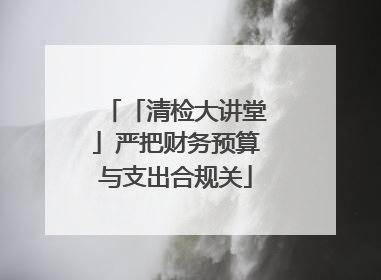 「清检大讲堂」严把财务预算与支出合规关
