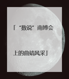 “数说”南博会上的曲靖风采