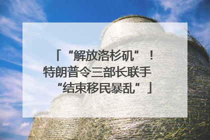 “解放洛杉矶”！特朗普令三部长联手“结束移民暴乱”