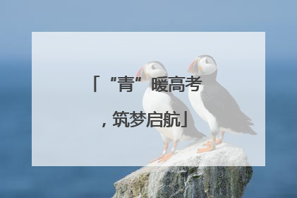 “青”暖高考，筑梦启航