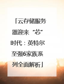 云存储服务器迎来“芯”时代：英特尔至强6家族系列全面解析