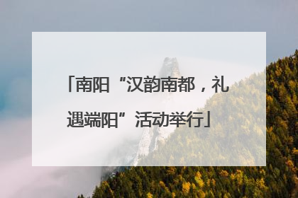 南阳“汉韵南都，礼遇端阳”活动举行