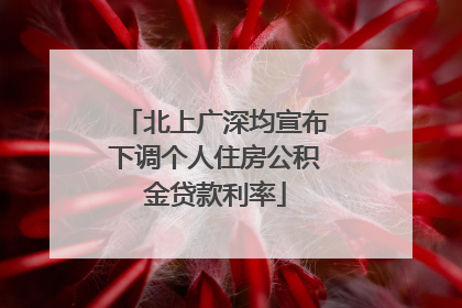 北上广深均宣布下调个人住房公积金贷款利率