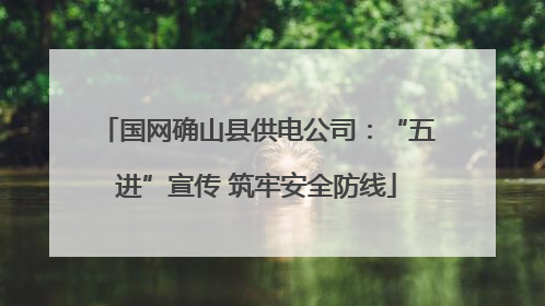 国网确山县供电公司：“五进”宣传 筑牢安全防线