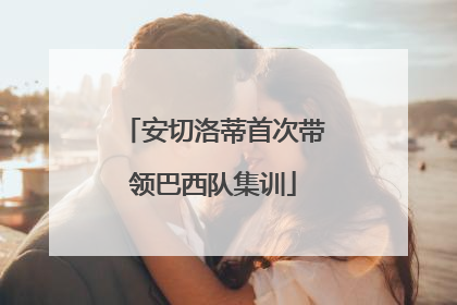 安切洛蒂首次带领巴西队集训