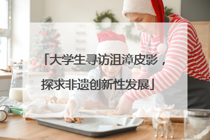 大学生寻访沮漳皮影，探求非遗创新性发展