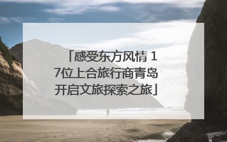 感受东方风情 17位上合旅行商青岛开启文旅探索之旅