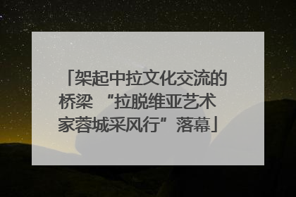 架起中拉文化交流的桥梁 “拉脱维亚艺术家蓉城采风行”落幕