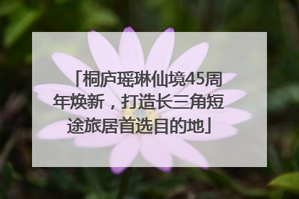桐庐瑶琳仙境45周年焕新，打造长三角短途旅居首选目的地