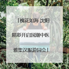 槐花如海 沈阳精彩开启国潮中医雅集汉服游园会