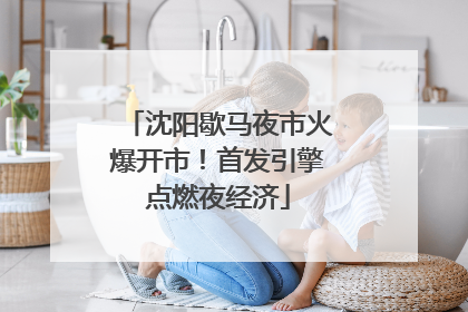 沈阳歇马夜市火爆开市！首发引擎点燃夜经济