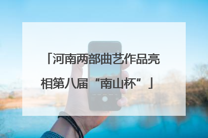 河南两部曲艺作品亮相第八届“南山杯”