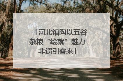 河北馆陶以五谷杂粮“绘就”魅力非遗引客来