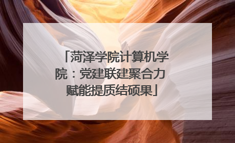 菏泽学院计算机学院：党建联建聚合力 赋能提质结硕果