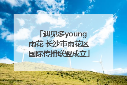 遇见多young雨花 长沙市雨花区国际传播联盟成立