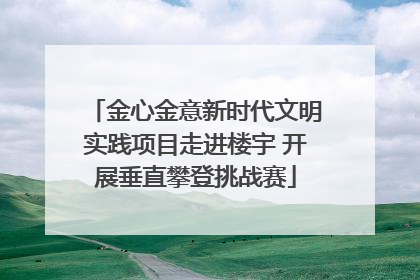 金心金意新时代文明实践项目走进楼宇 开展垂直攀登挑战赛