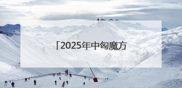 2025年中匈魔方比赛郑州分站赛闭幕
