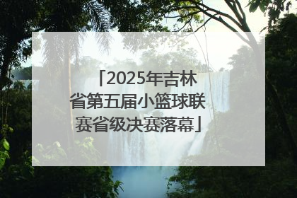 2025年吉林省第五届小篮球联赛省级决赛落幕